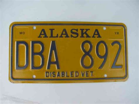 Alaska Seniors and Alaska Disabled Veterans Licenses.